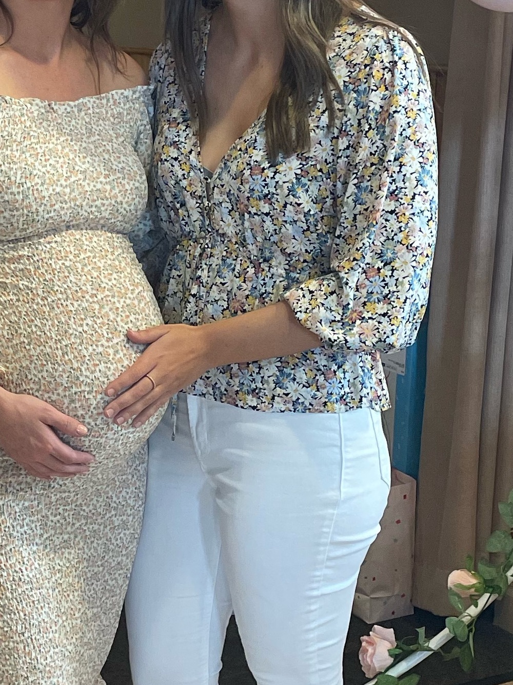 Abercrombie floral blouse